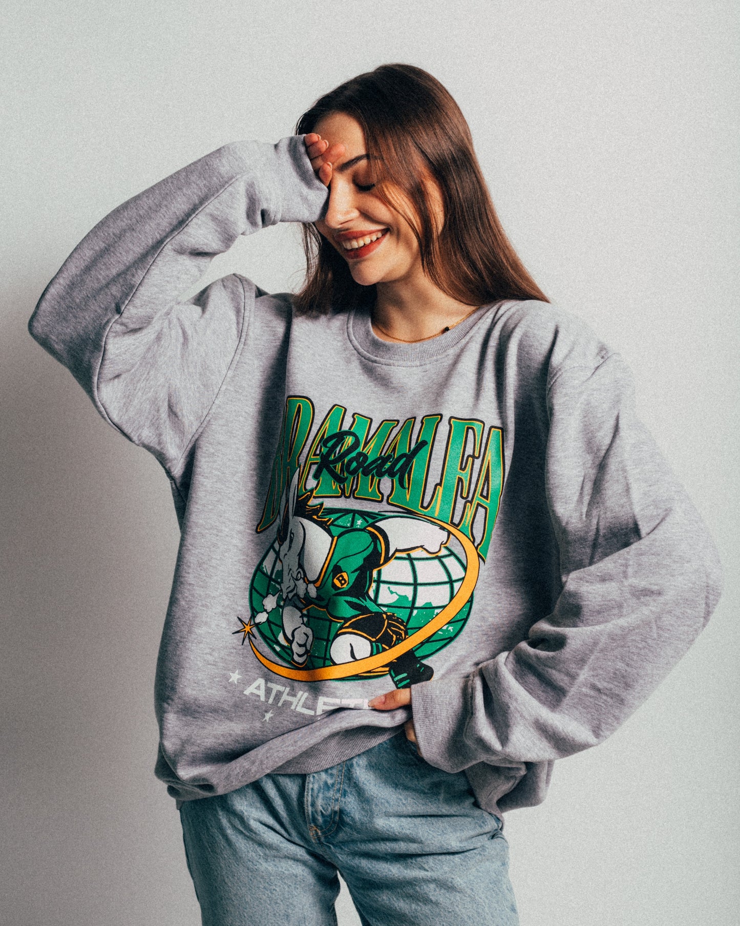 BRAMALEA RD ATHLETICS CREWNECK (GREY)