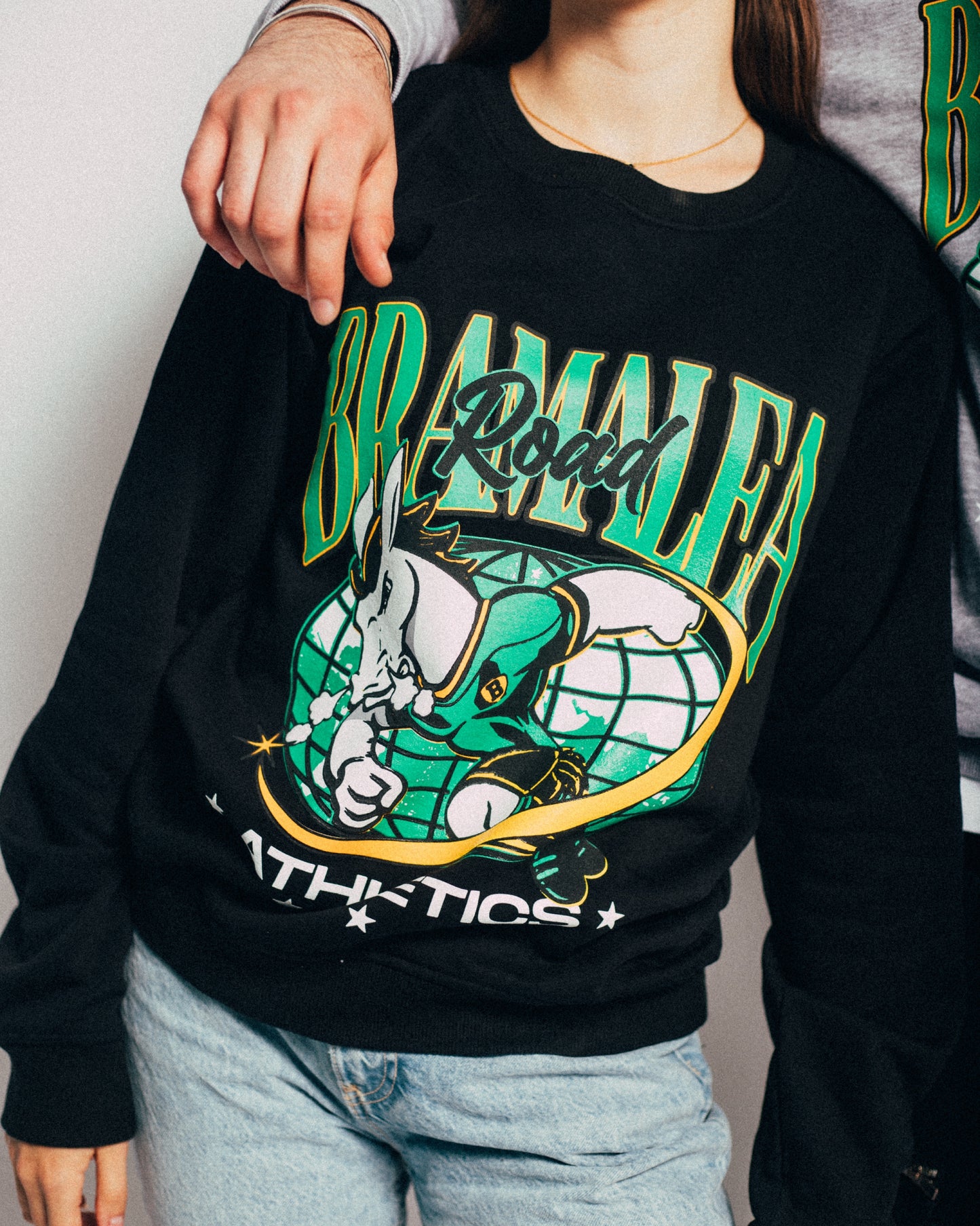 BRAMALEA RD ATHLETICS CREWNECK (BLACK)