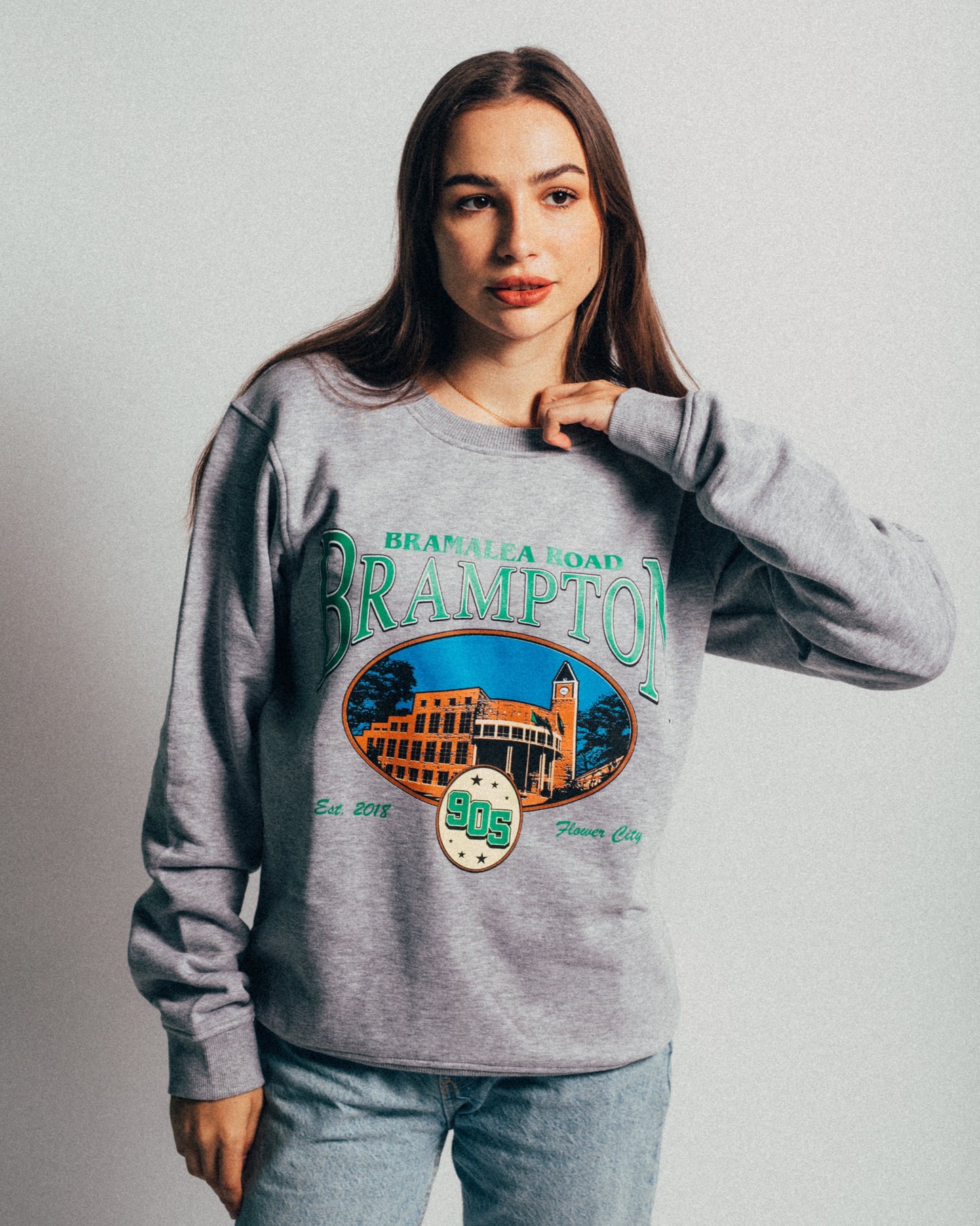BRAMPTON CREWNECK (GREY)